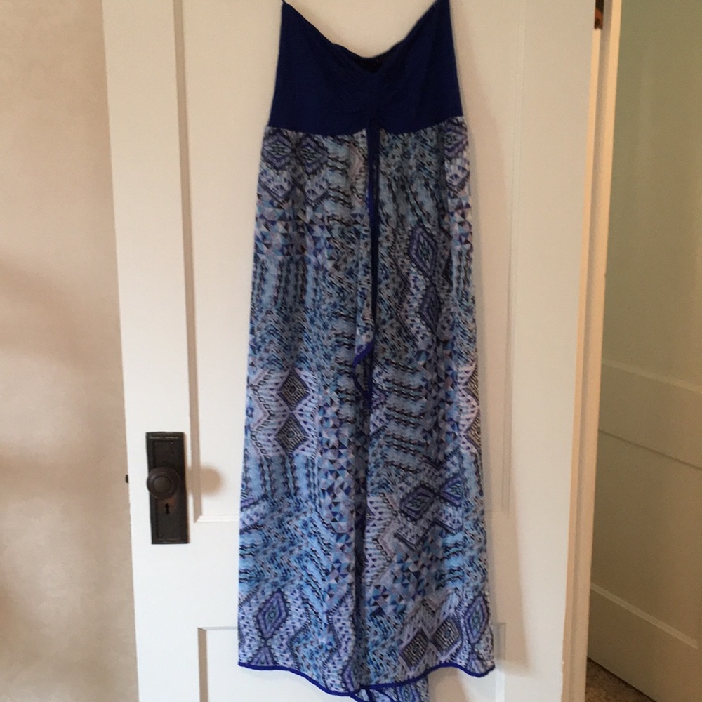 Strapless Swimsuit Coverup